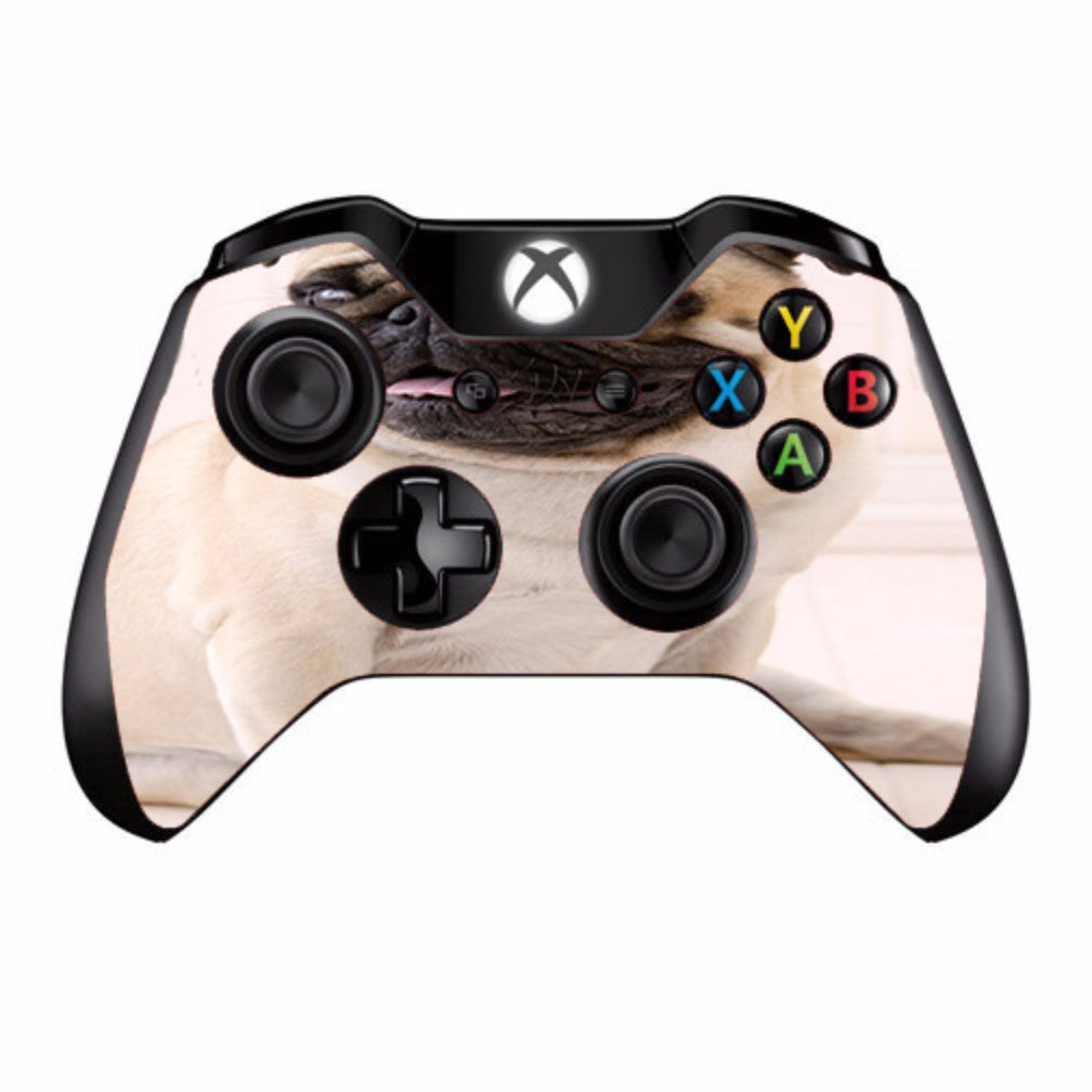  Pug Mug, Cute Pug Microsoft Xbox One Controller Skin