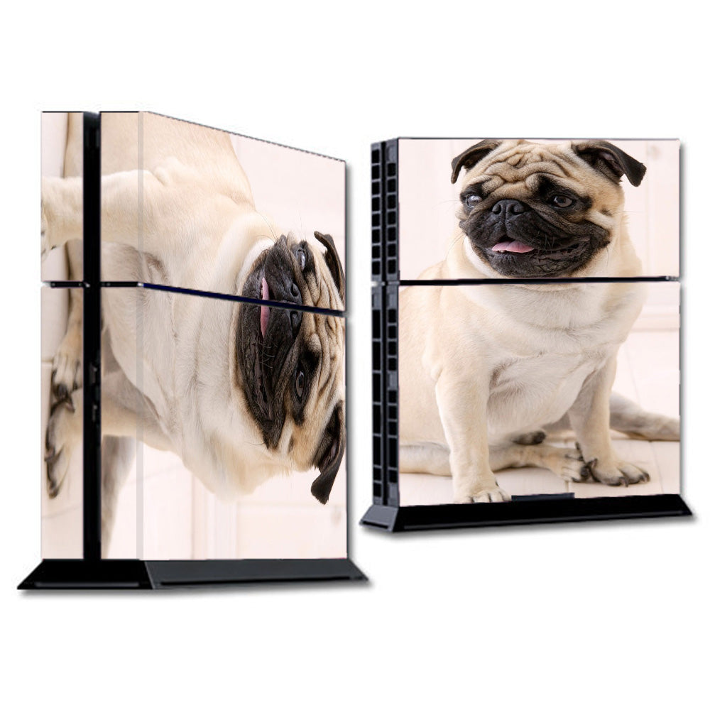  Pug Mug, Cute Pug Sony Playstation PS4 Skin