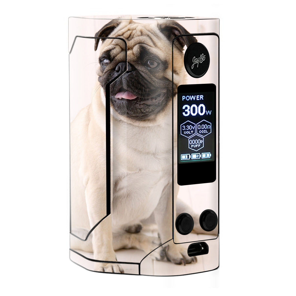  Pug Mug, Cute Pug Wismec RX Gen 3 Skin