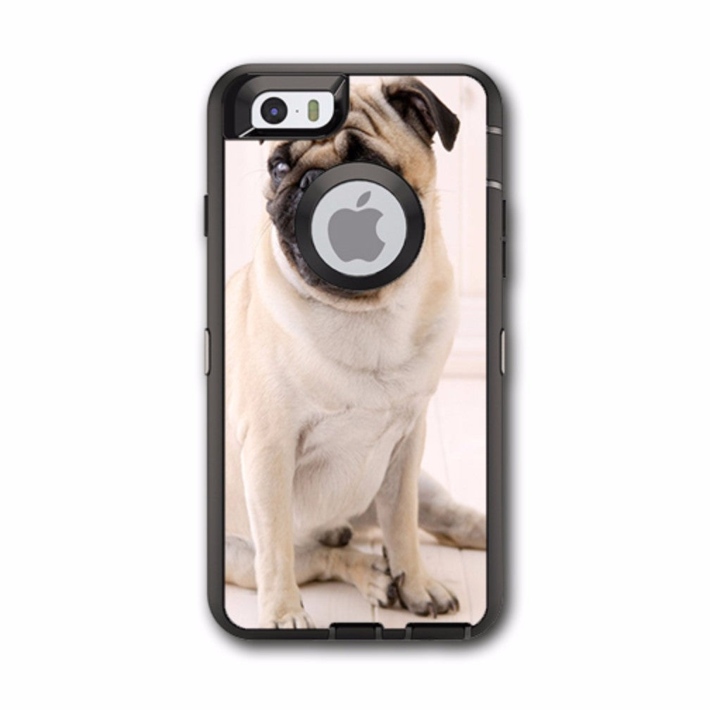  Pug Mug, Cute Pug Otterbox Defender iPhone 6 Skin