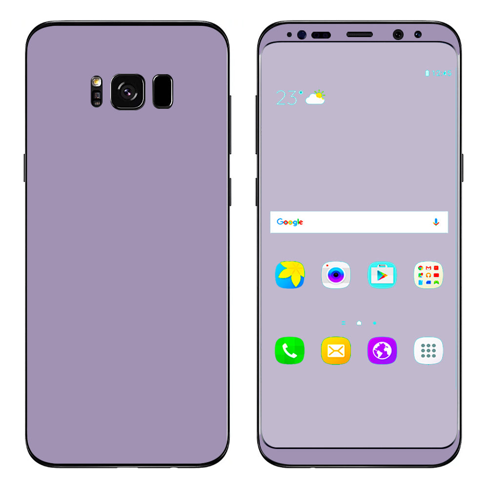  Solid Lavendar Samsung Galaxy S8 Plus Skin