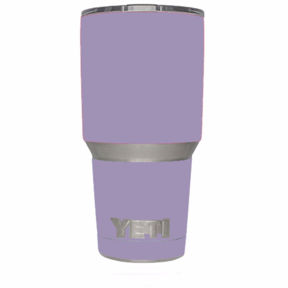  Solid Lavendar Yeti 30oz Rambler Tumbler Skin