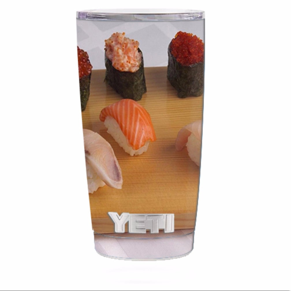  Sushi Rolls Yeti 20oz Rambler Tumbler Skin