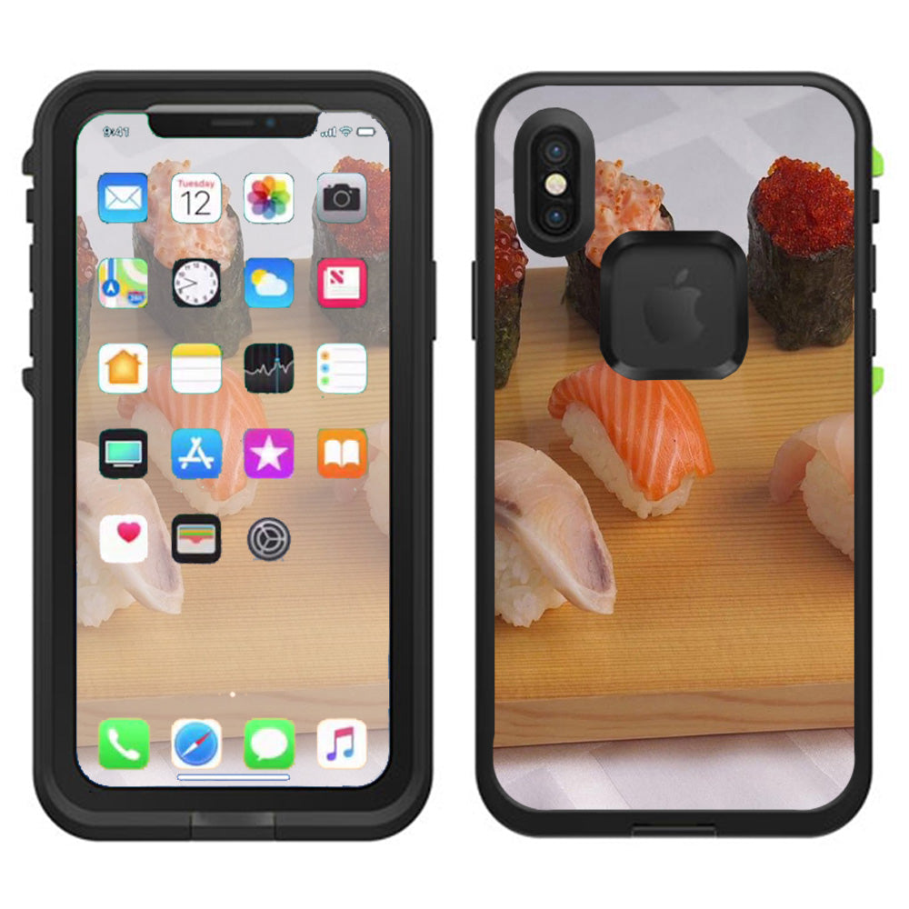 Sushi Rolls Lifeproof Fre Case iPhone X Skin