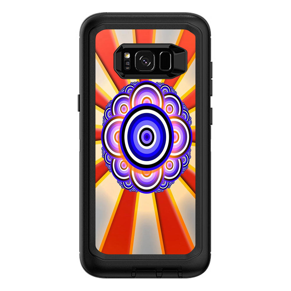  Mandala On Sun Otterbox Defender Samsung Galaxy S8 Plus Skin