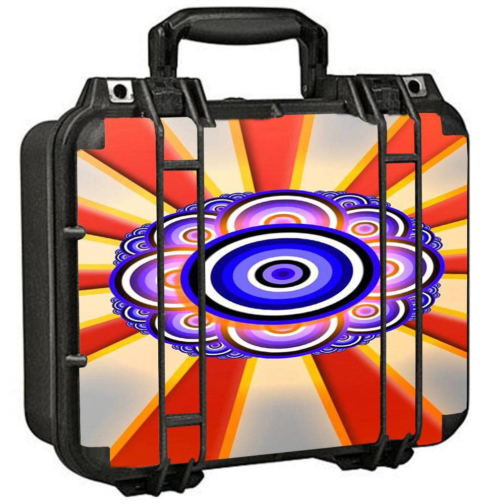  Mandala On Sun Pelican Case 1400 Skin