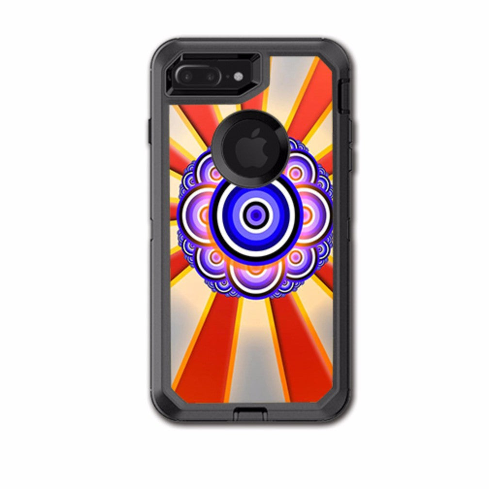  Mandala On Sun Otterbox Defender iPhone 7+ Plus or iPhone 8+ Plus Skin