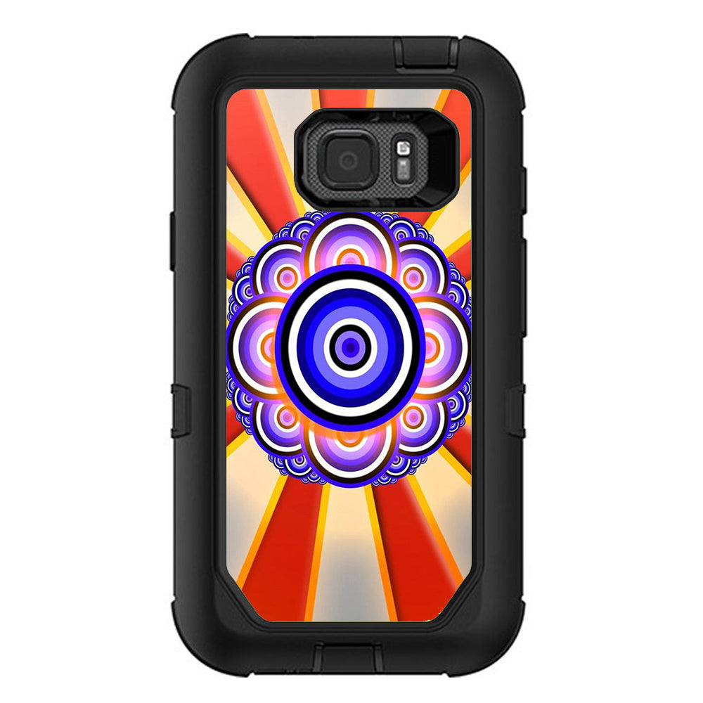  Mandala On Sun Otterbox Defender Samsung Galaxy S7 Active Skin