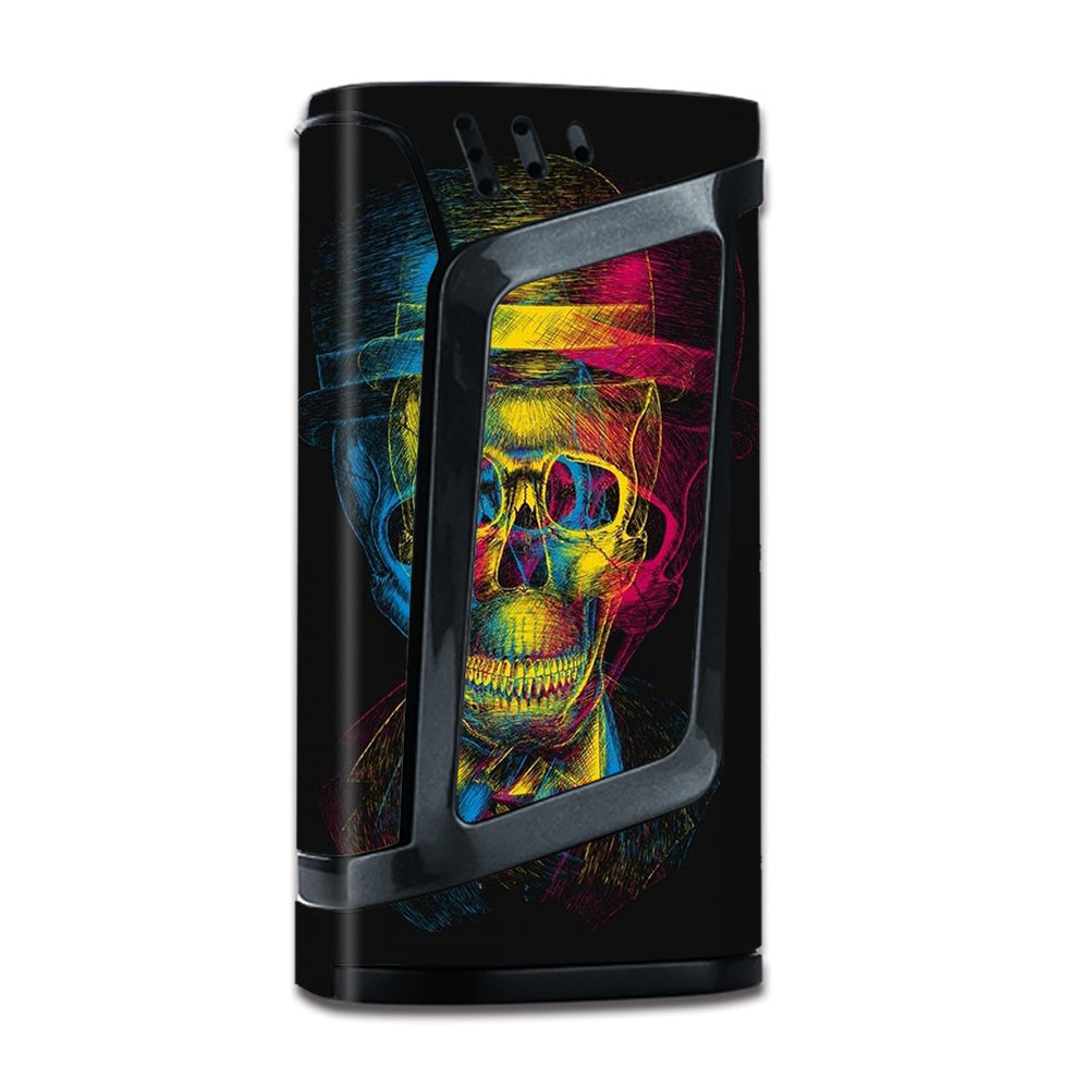  Skeleton In Derby Hat Smok Alien 220W Skin