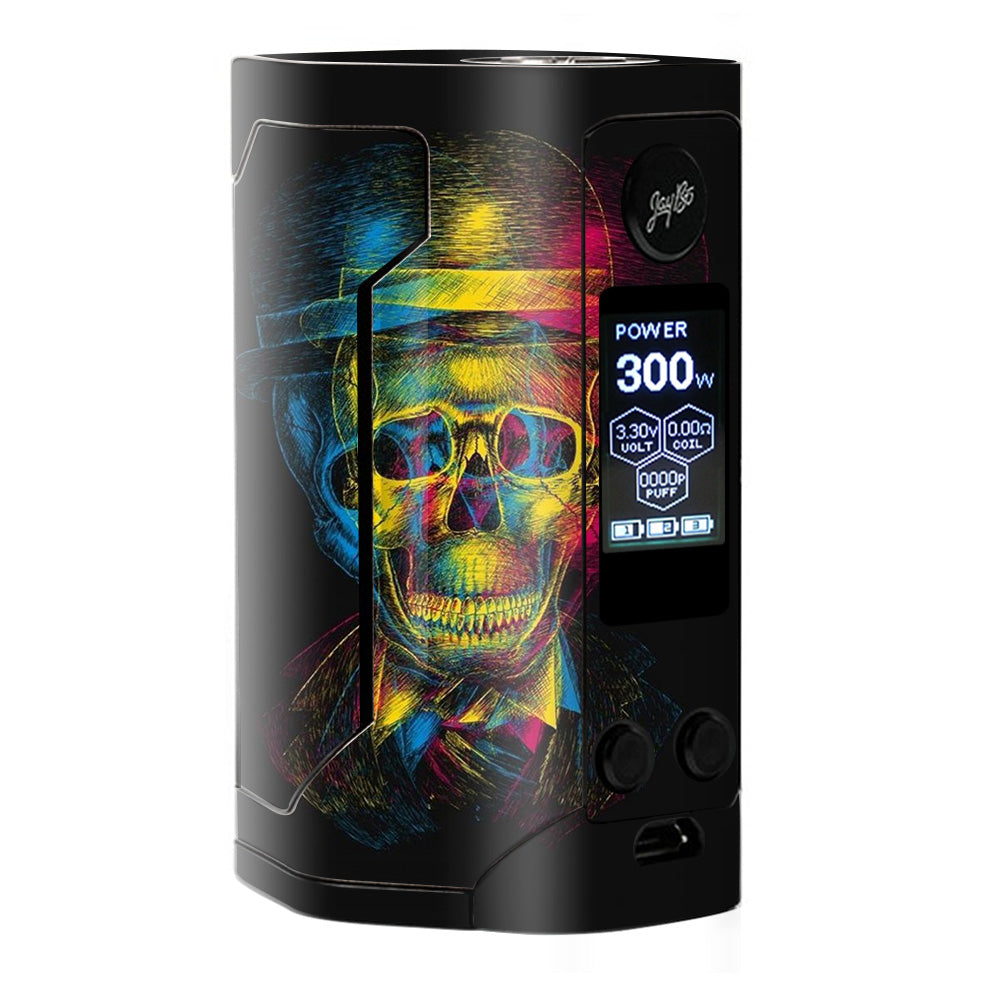  Skeleton In Derby Hat Wismec RX Gen 3 Skin