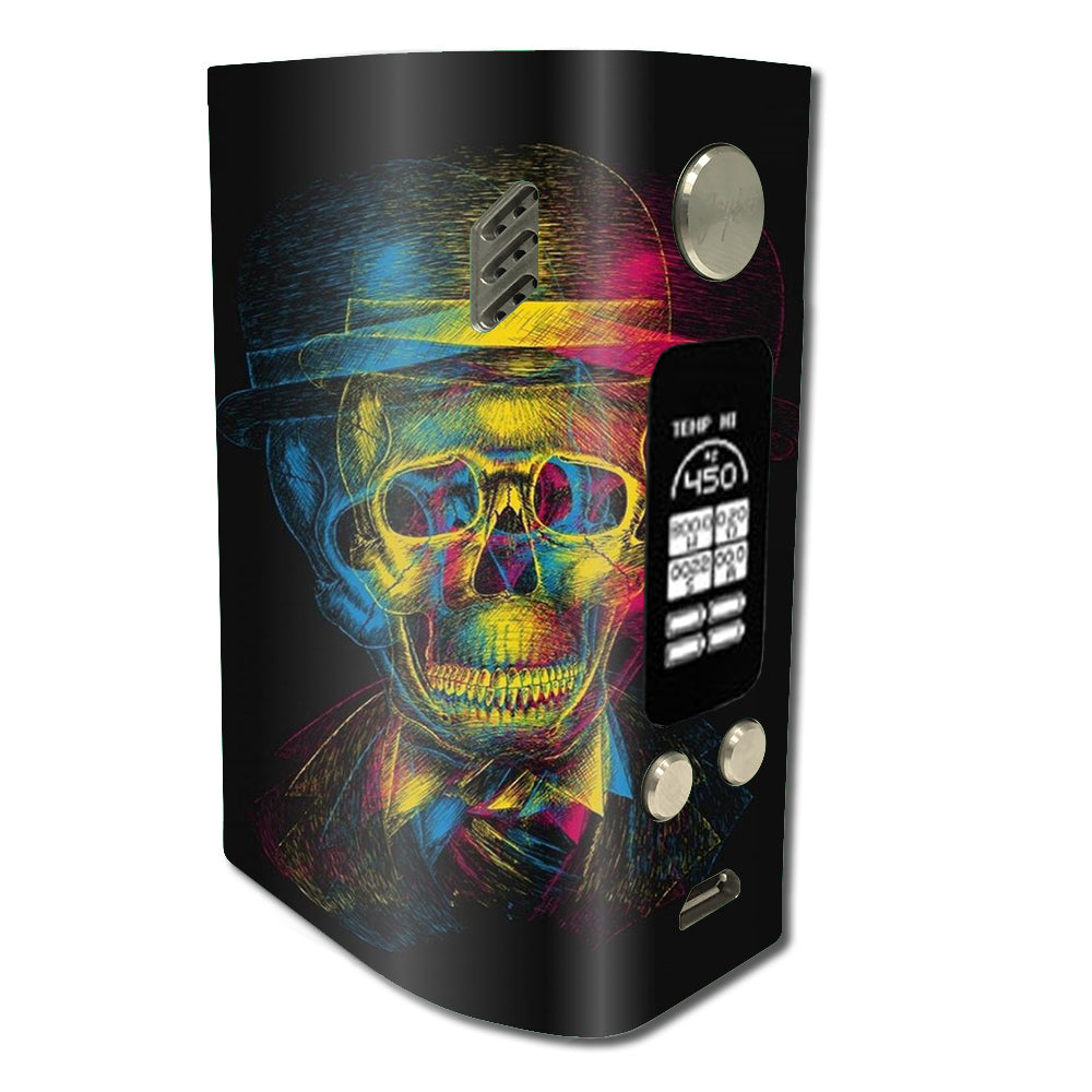  Skeleton In Derby Hat Wismec Reuleaux RX300 Skin