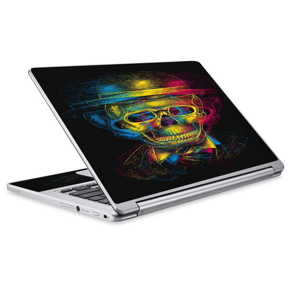  Skeleton In Derby Hat Acer Chromebook R13 Skin