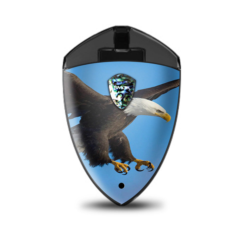  Bald Eagle In Flight,Hunting Smok Rolo Badge Skin