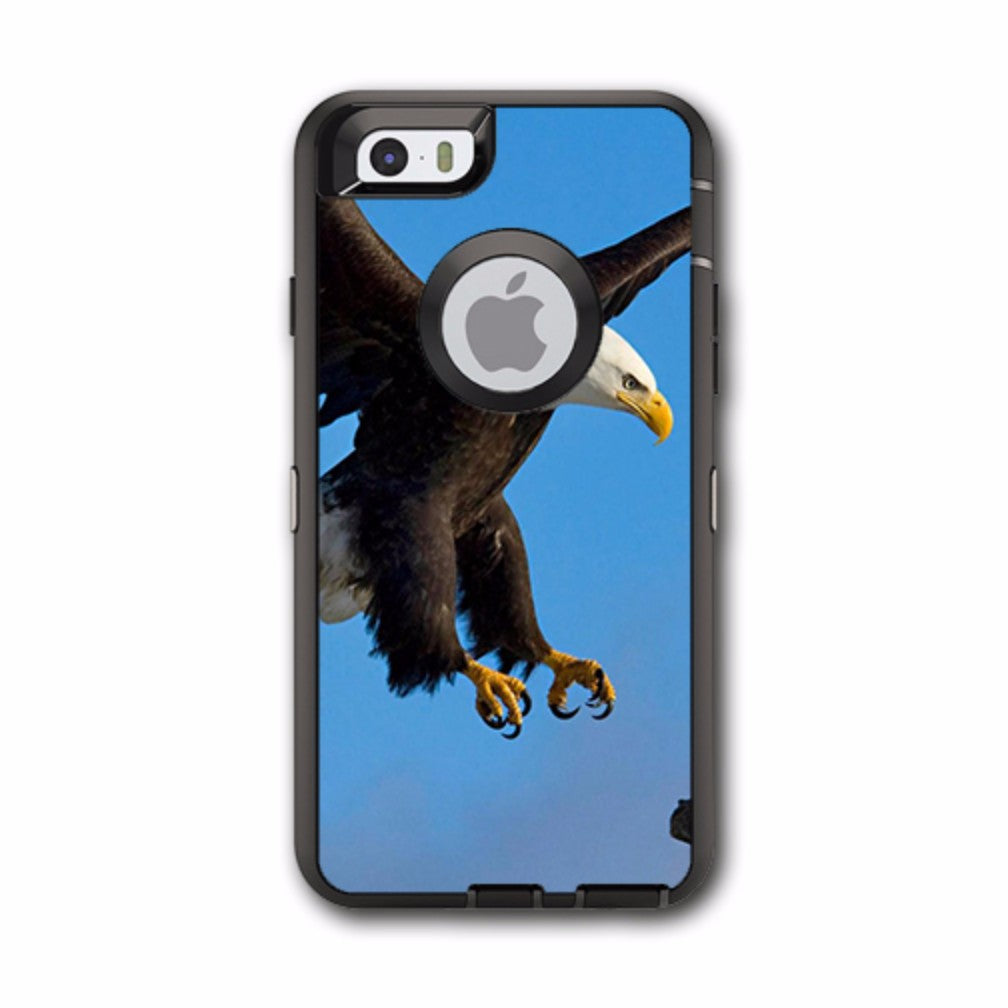  Bald Eagle In Flight,Hunting Otterbox Defender iPhone 6 Skin
