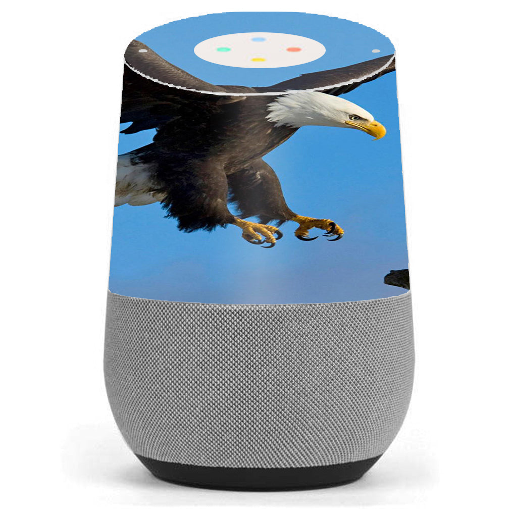  Bald Eagle In Flight,Hunting Google Home Skin
