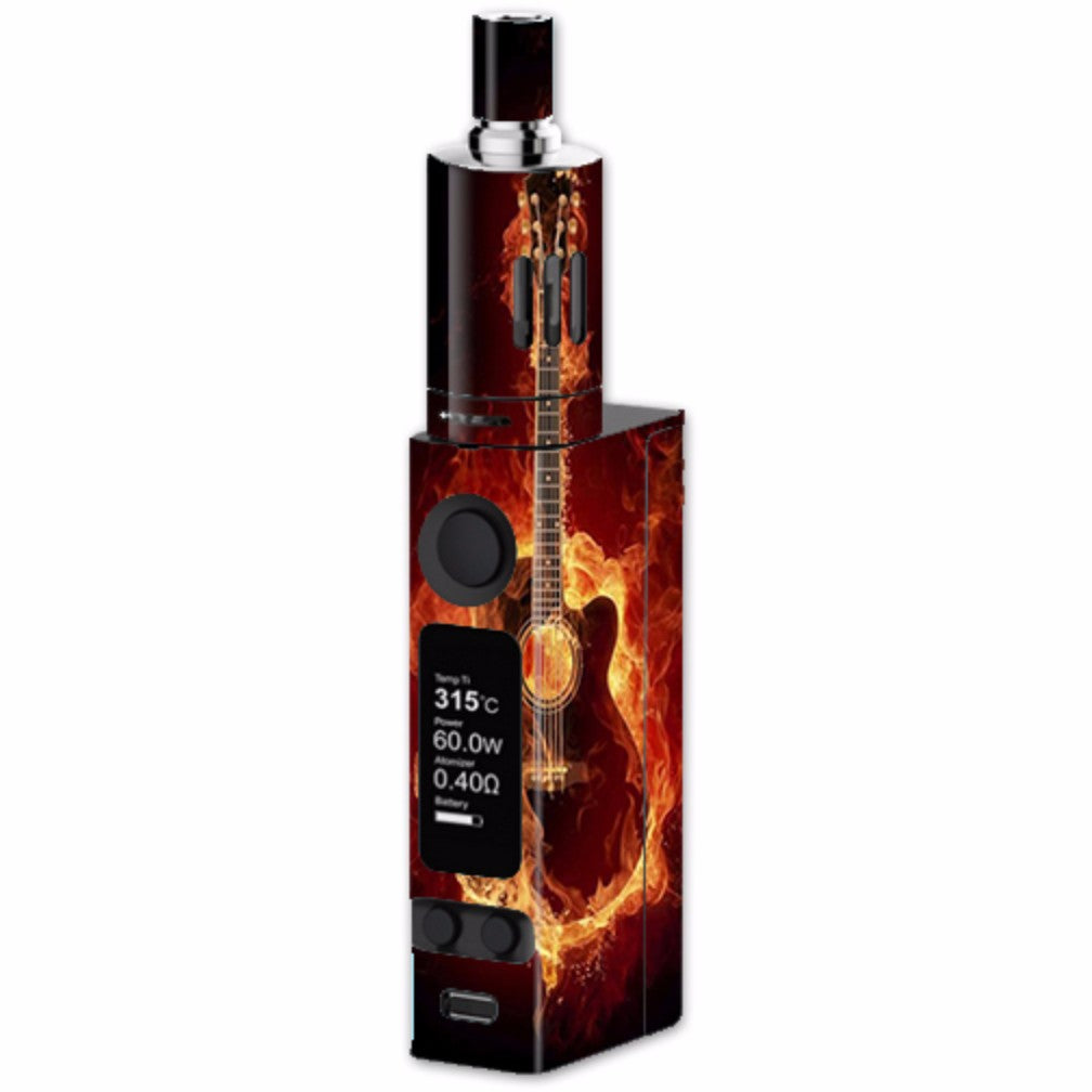  Guitar In Flames Joyetech eVic VTC Mini Skin