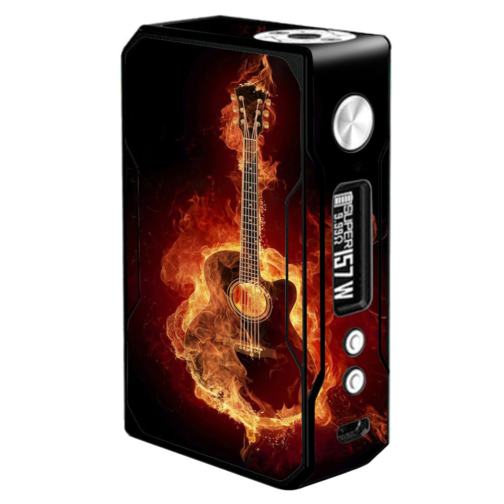  Guitar In Flames Voopoo Drag 157w Skin