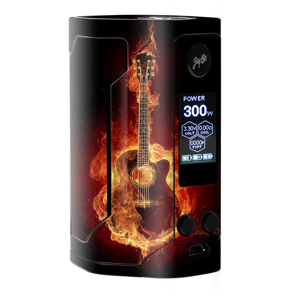  Guitar In Flames Wismec RX Gen 3 Skin