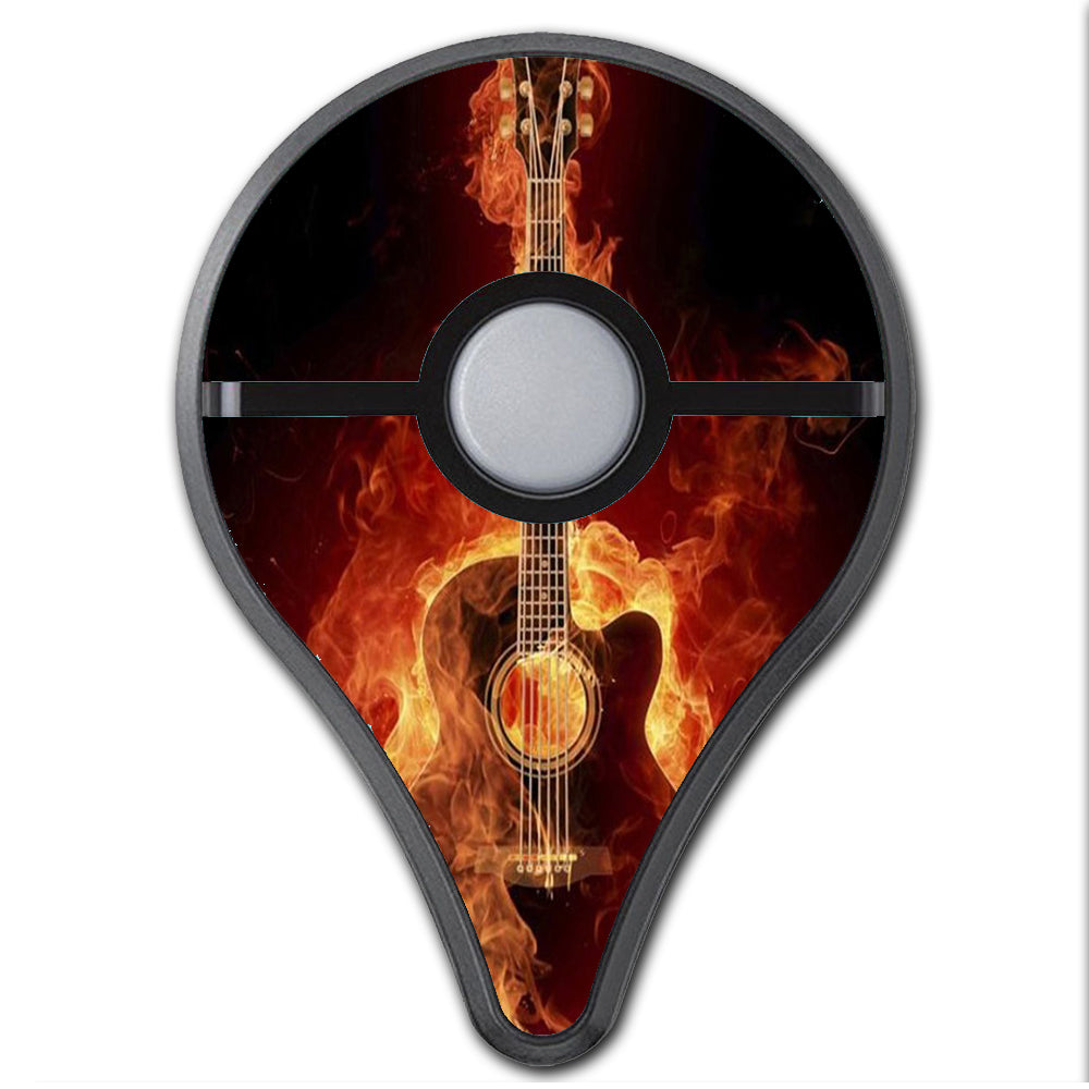  Guitar In Flames Pokemon Go Plus Skin
