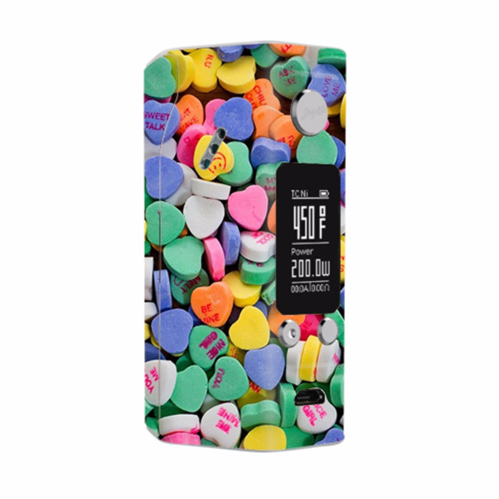  Heart Candy, Valentines Candy Wismec Reuleaux RX200S Skin