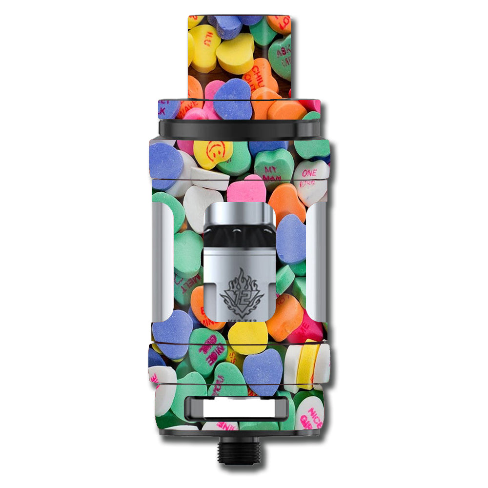  Heart Candy, Valentines Candy Smok TFV12 Tank Skin