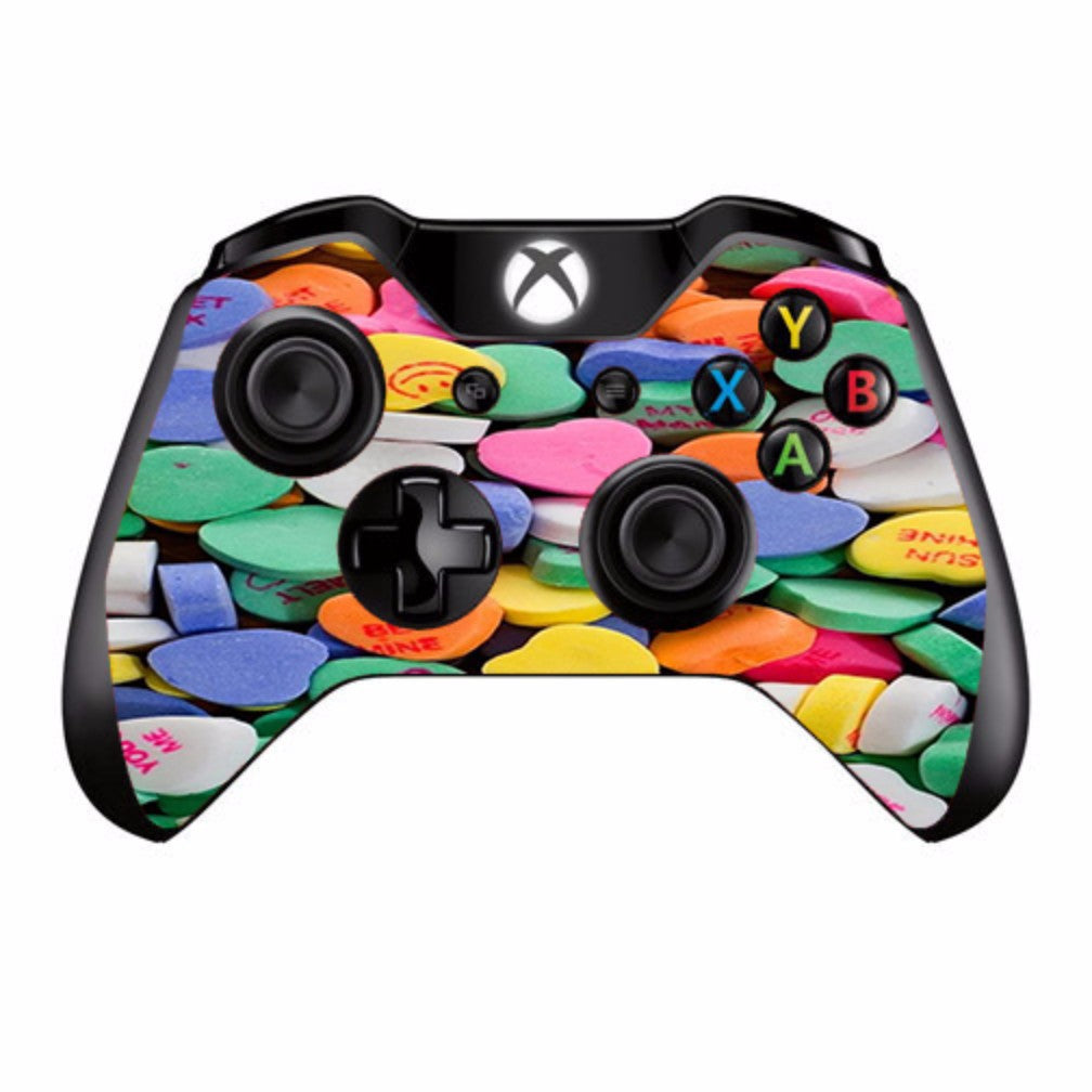  Heart Candy, Valentines Candy Microsoft Xbox One Controller Skin