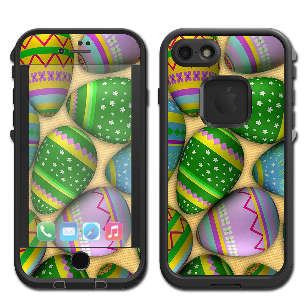  Easter Eggs Painted Lifeproof Fre iPhone 7 or iPhone 8 Skin