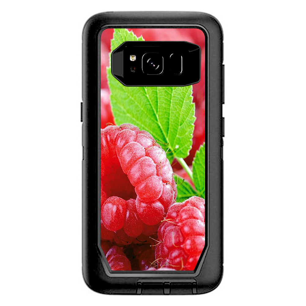  Raspberry, Fruit Otterbox Defender Samsung Galaxy S8 Skin