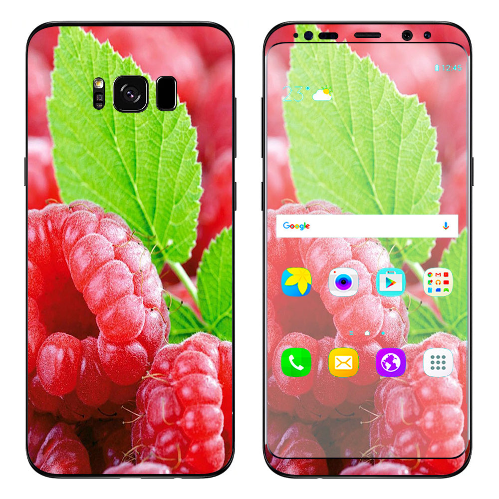  Raspberry, Fruit Samsung Galaxy S8 Skin