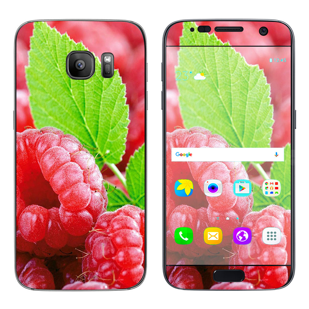  Raspberry, Fruit Samsung Galaxy S7 Skin