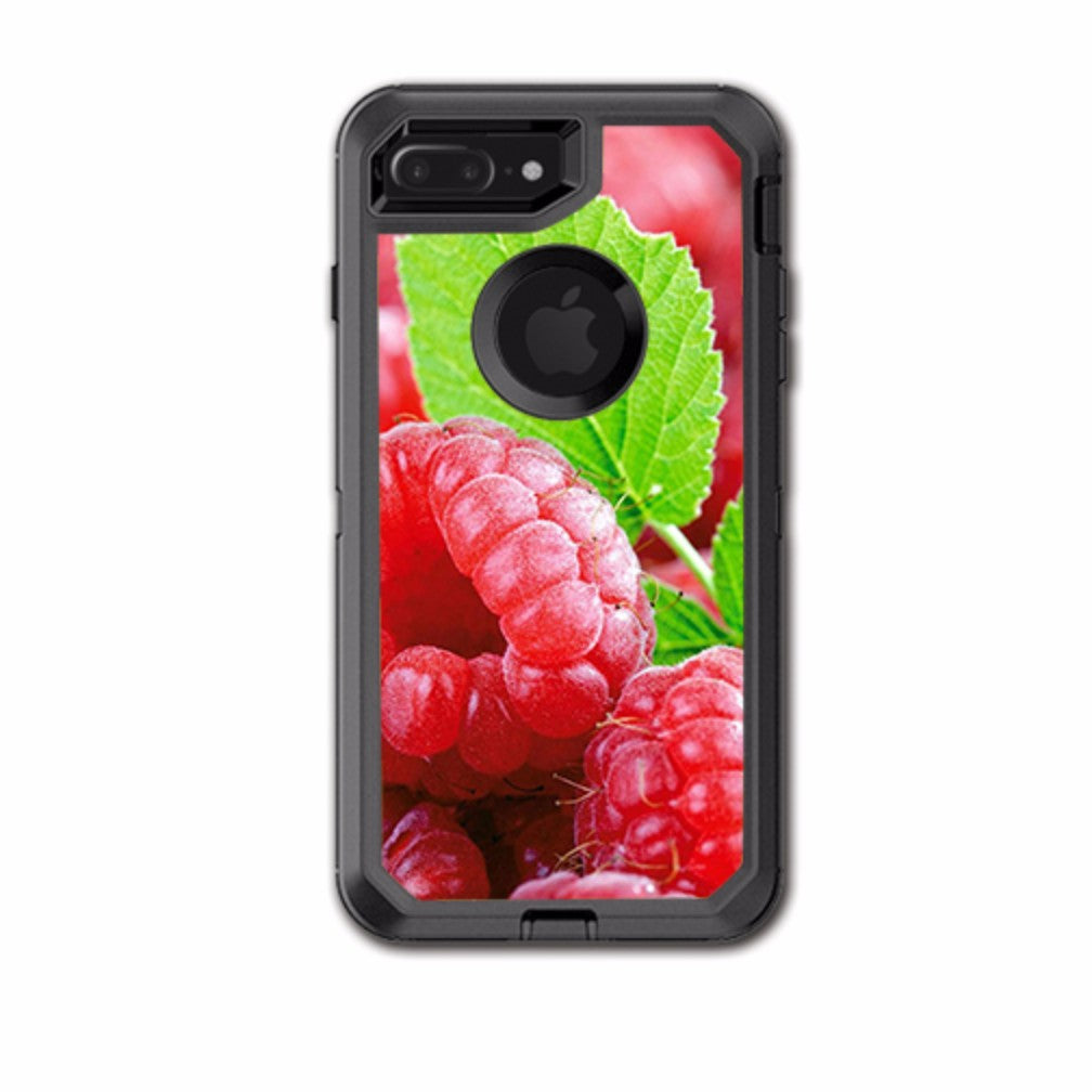  Raspberry, Fruit Otterbox Defender iPhone 7+ Plus or iPhone 8+ Plus Skin
