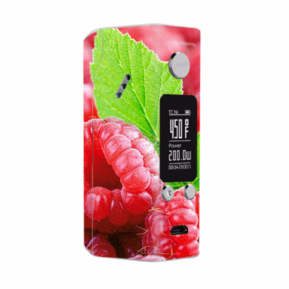  Raspberry, Fruit Wismec Reuleaux RX200S Skin