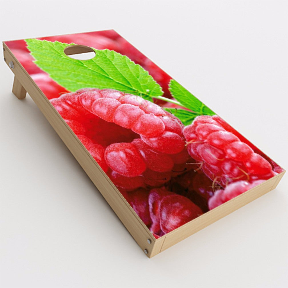  Raspberry, Fruit Cornhole Game Boards  Skin