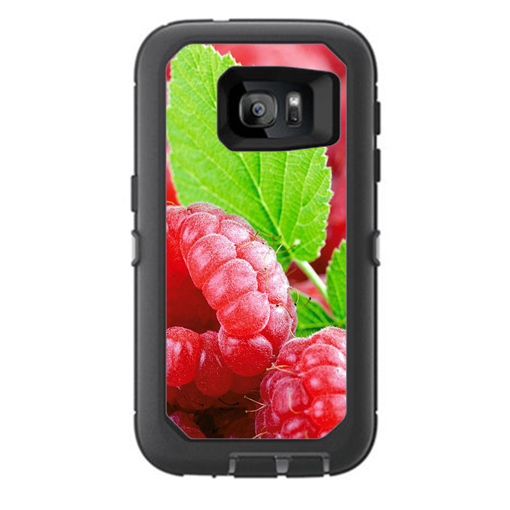  Raspberry, Fruit Otterbox Defender Samsung Galaxy S7 Skin