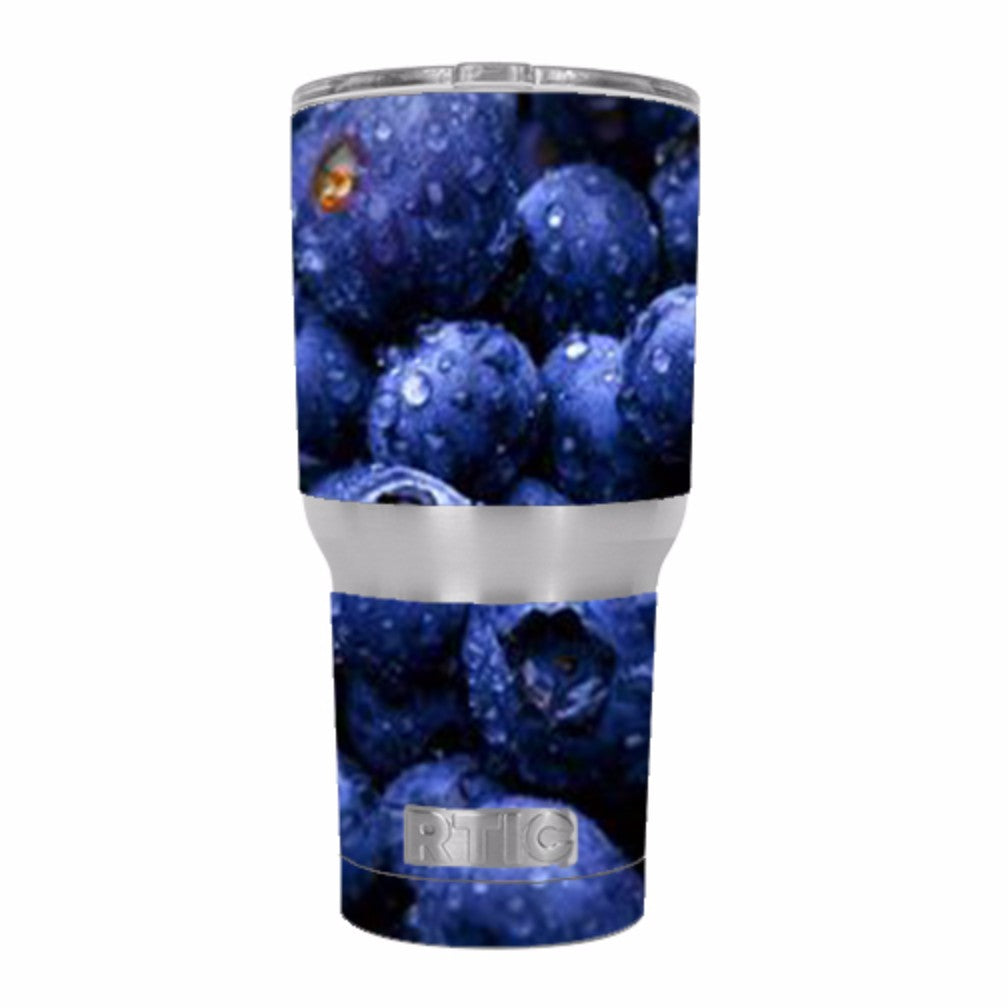  Blueberry, Blue Berries RTIC 30oz Tumbler Skin