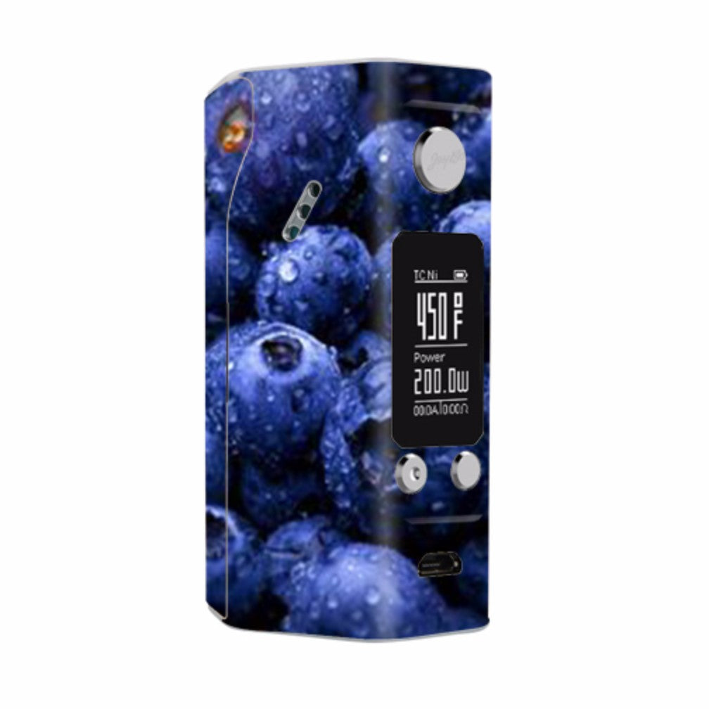  Blueberry, Blue Berries Wismec Reuleaux RX200S Skin