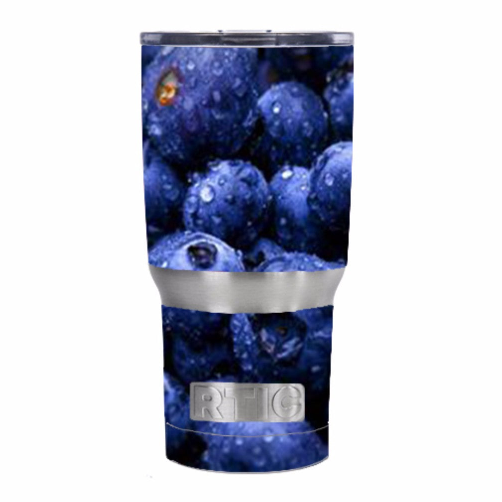  Blueberry, Blue Berries RTIC 20oz Tumbler Skin