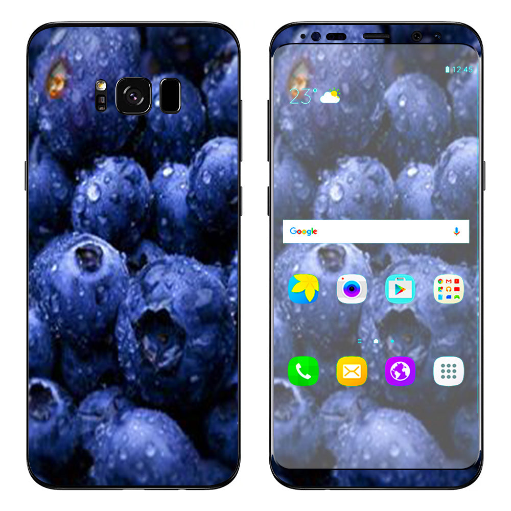  Blueberry, Blue Berries Samsung Galaxy S8 Skin