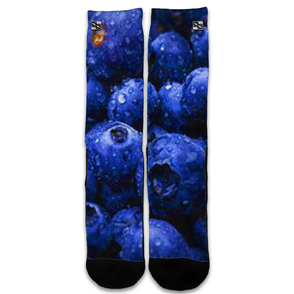  Blueberry, Blue Berries Universal Socks