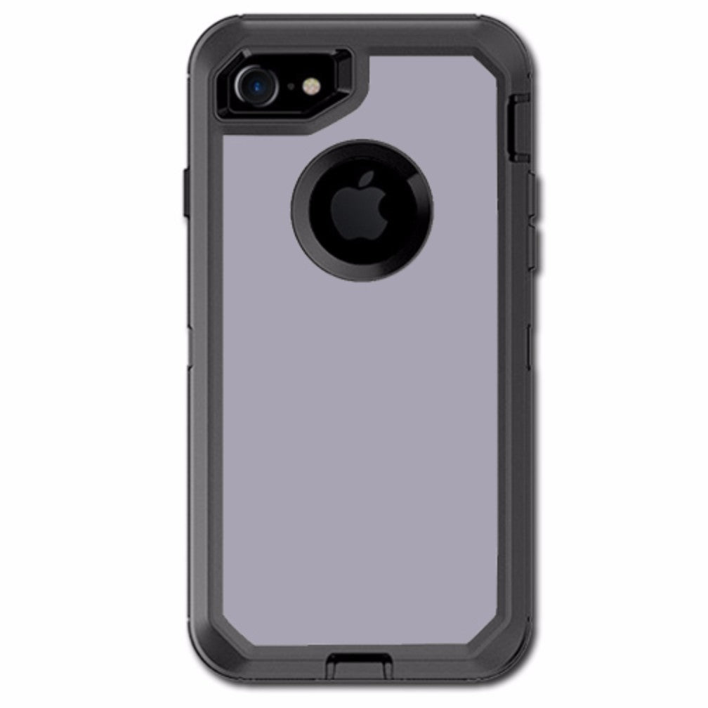  Solid Gray Otterbox Defender iPhone 7 or iPhone 8 Skin