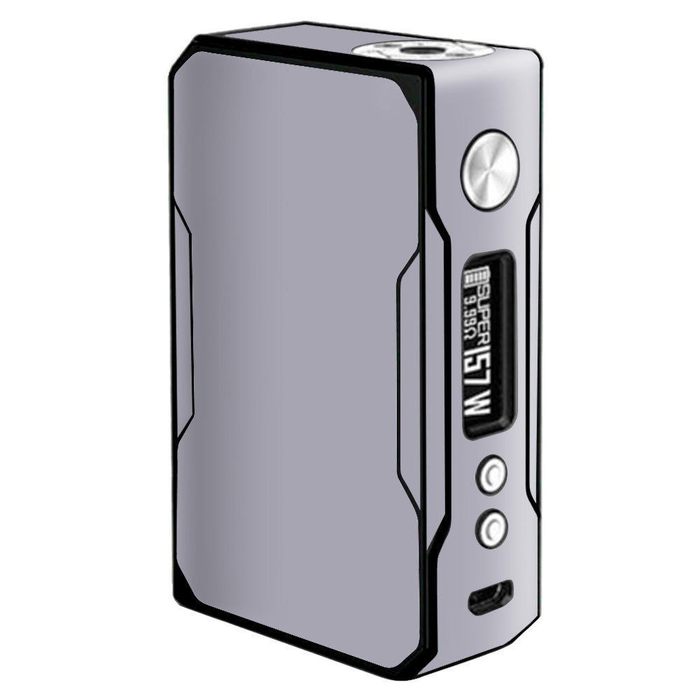  Solid Gray Voopoo Drag 157w Skin