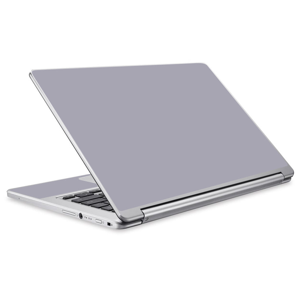  Solid Gray Acer Chromebook R13 Skin