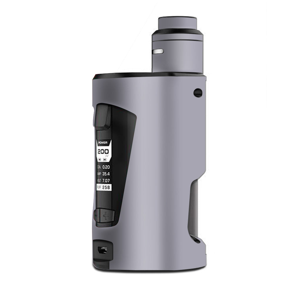  Solid Gray G Box Squonk Geek Vape Skin
