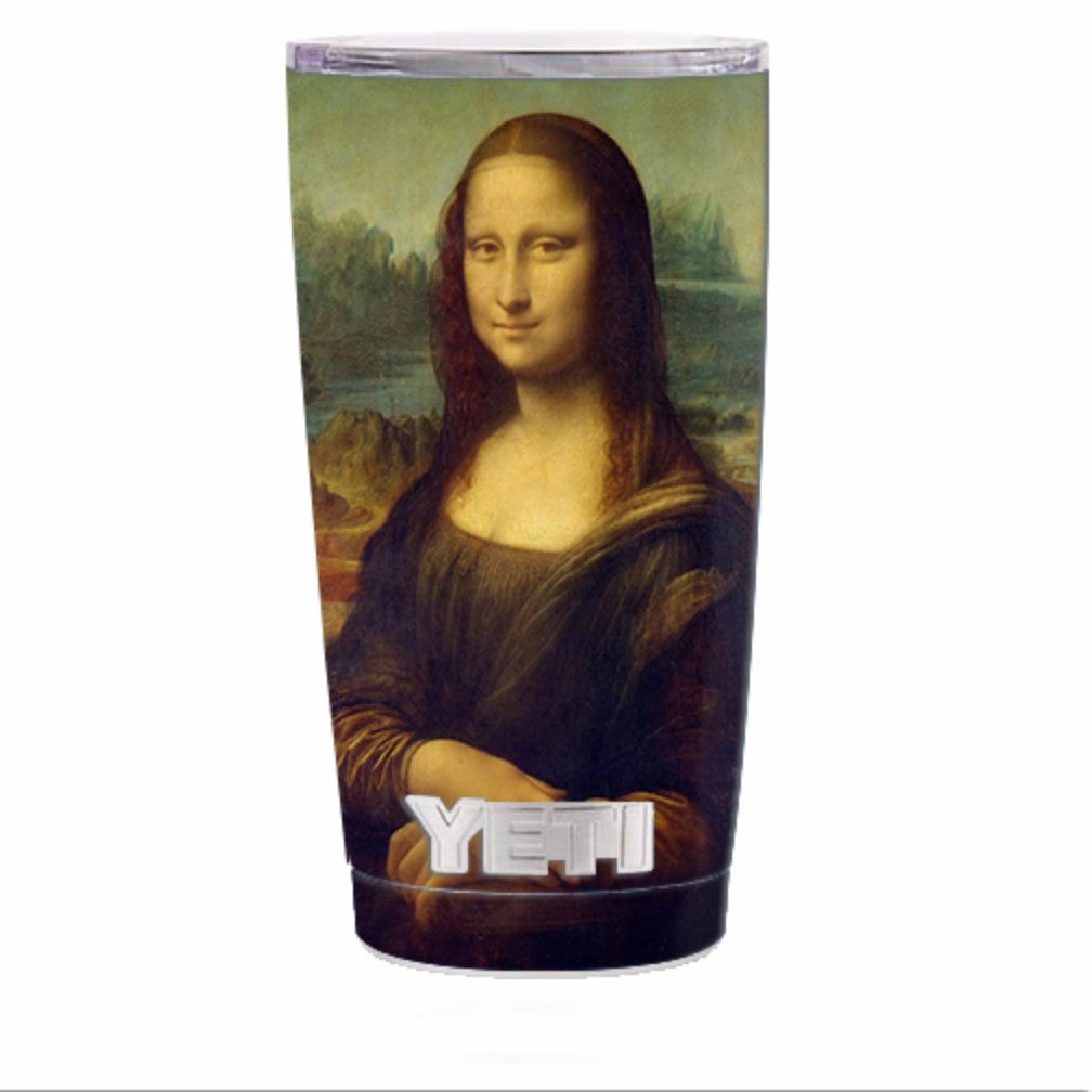  Mona Artwork Yeti 20oz Rambler Tumbler Skin