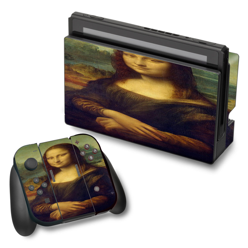  Mona Artwork Nintendo Switch Skin