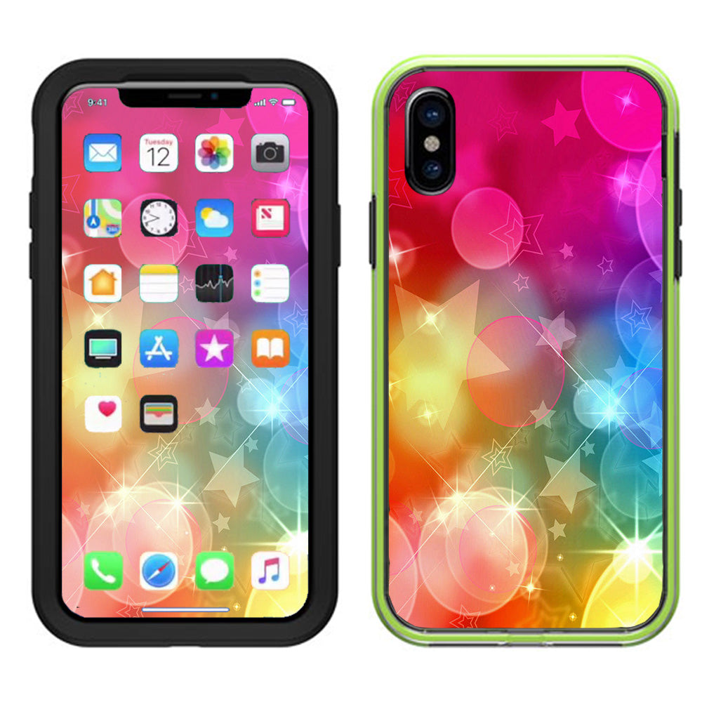  Bokah Colors Lifeproof Slam Case iPhone X Skin