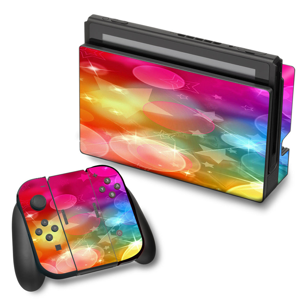  Bokah Colors Nintendo Switch Skin