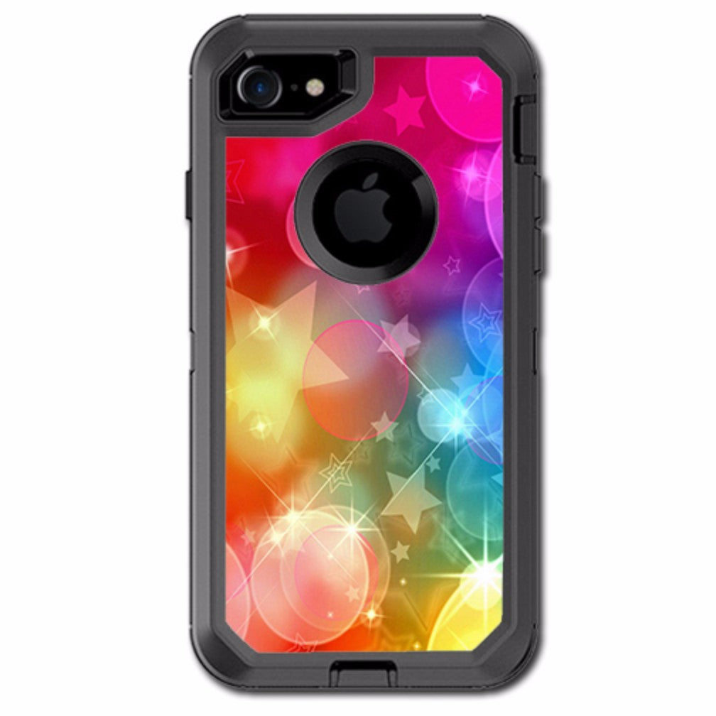 Bokah Colors Otterbox Defender iPhone 7 or iPhone 8 Skin