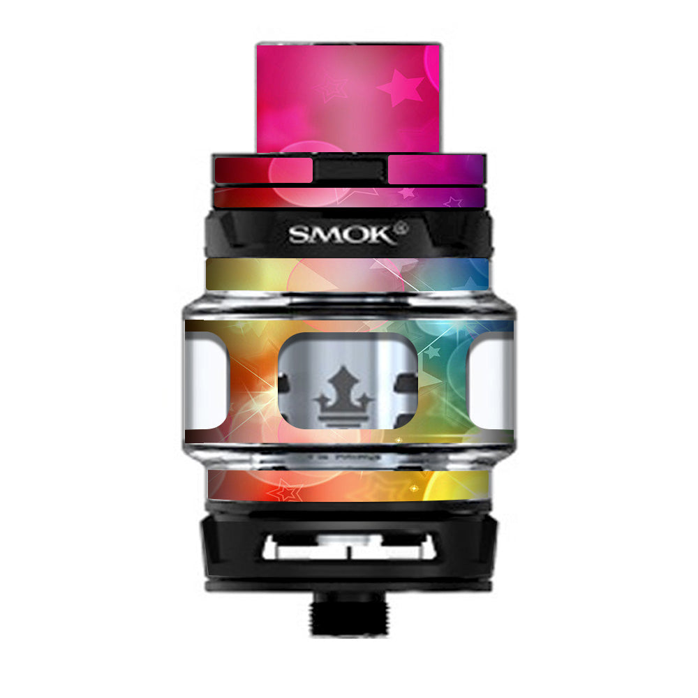  Bokah Colors Prince TFV12 Tank Smok Skin