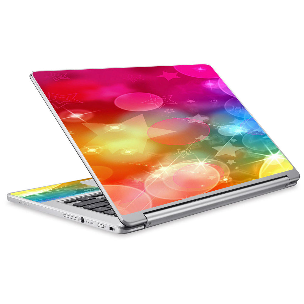  Bokah Colors Acer Chromebook R13 Skin